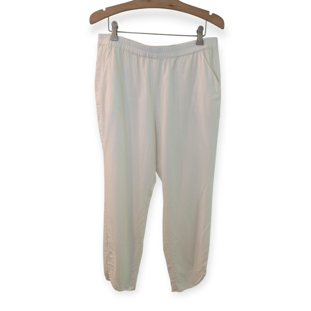 Marine Layer Womens Allison Pants White Large